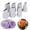 7 Pieces Cake Decorating Tips Set Cream Icing Piping Rose Nozzle Pastry Fondant Decorating Tools